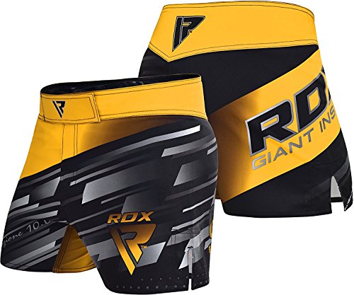 image for RDX MMA Blaze Shorts Stretch Clothing Training Cage Fighting Grappling