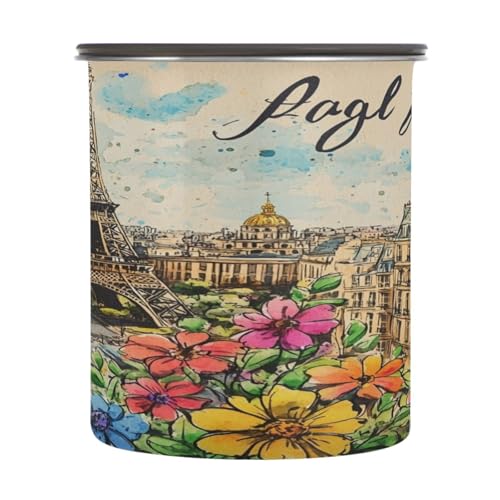 Contenedor hermético para café acero inoxidable 17oz