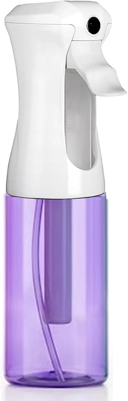 Frasco borrifador contínuo VIGOR PATH roxo 200 mL para cabelo