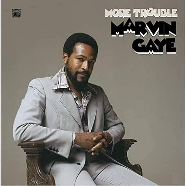 More Trouble por Marvin Gaye, capa do álbum