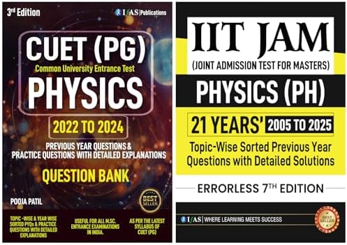IIT JAM Physics and CUET PG Physics combo Book - Previous Year and ...