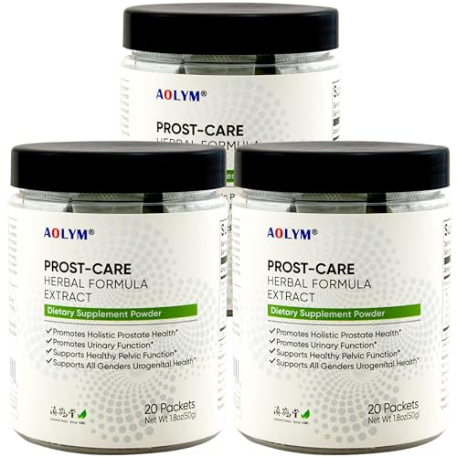 Advanced Prostate Health Supplement for Men Natural Extra Strength Formula Prostate Support Bladder to Reduce Frequent Urination 20 Packets/Bottles