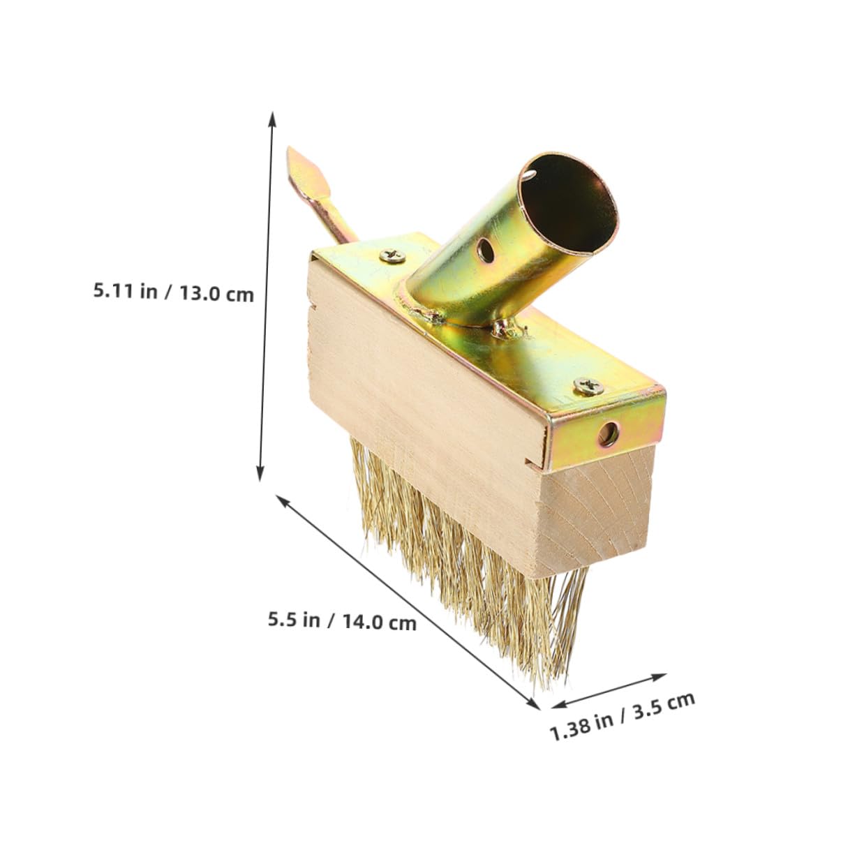 4pièces Brosse De Désherbage Fil Acier Outil pour Éliminer La Mousse Et Mauvaises pour Usage Professionnel Et Domestique
