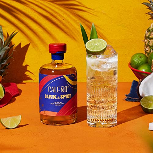 image for CALEÑO Caleño Dark & Spicy Tropical Non-Alcoholic Rum Alternative |