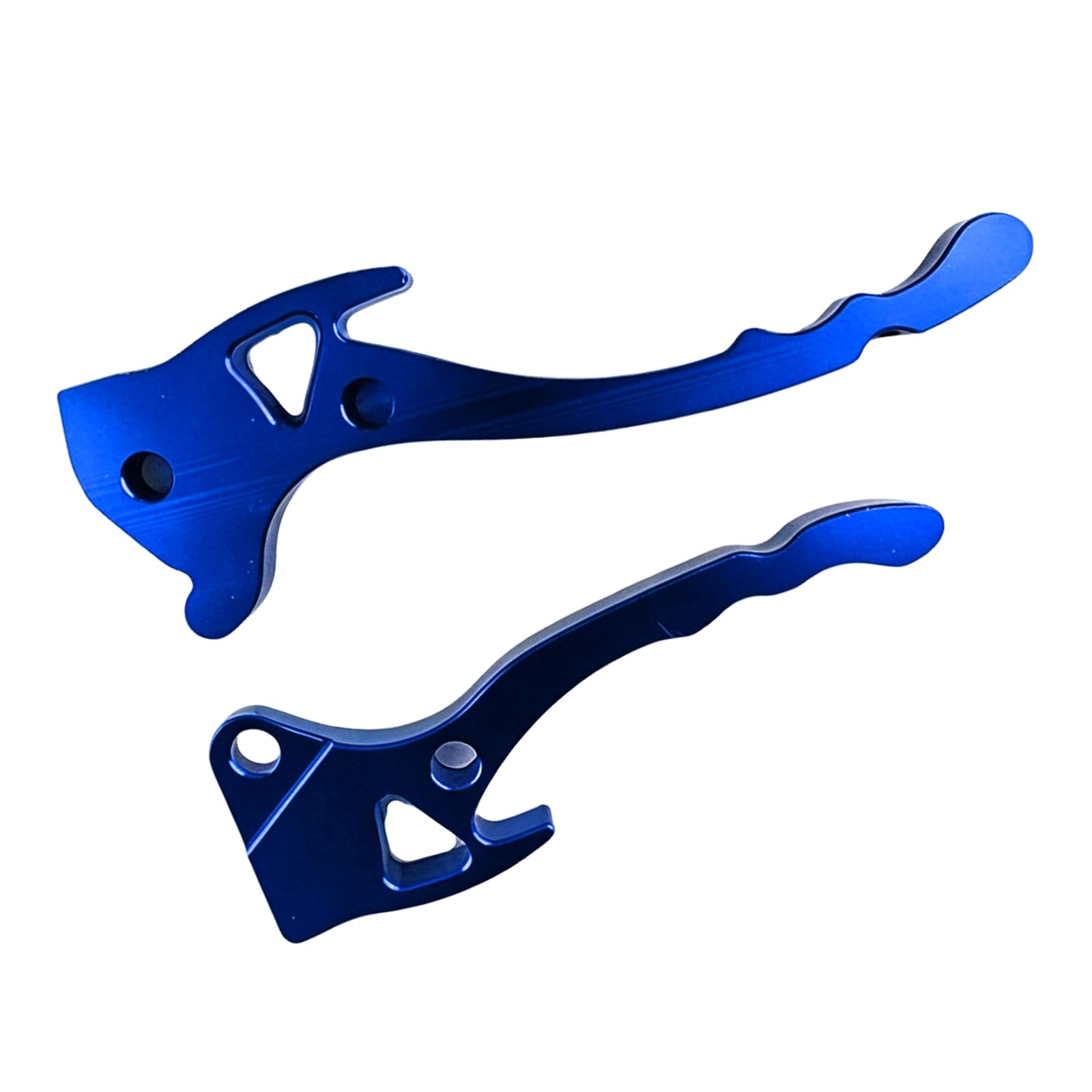 BWANGIAO Motorcycle Handlebars Brake Clutches Levers Set Aluminum Alloy Construction With Enhances Friction Surfaces For Safe Rid