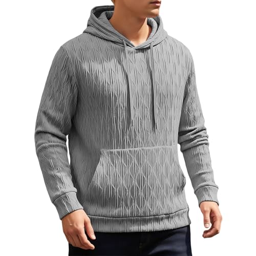 Sweat-shirt à capuche décontracté unisexe avec poche kangourou pour automne