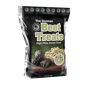 German Horse 6 lb Pony Training Bite Size Beet Pulp High Fiber Content Treats Nuggets Muffins Snacks