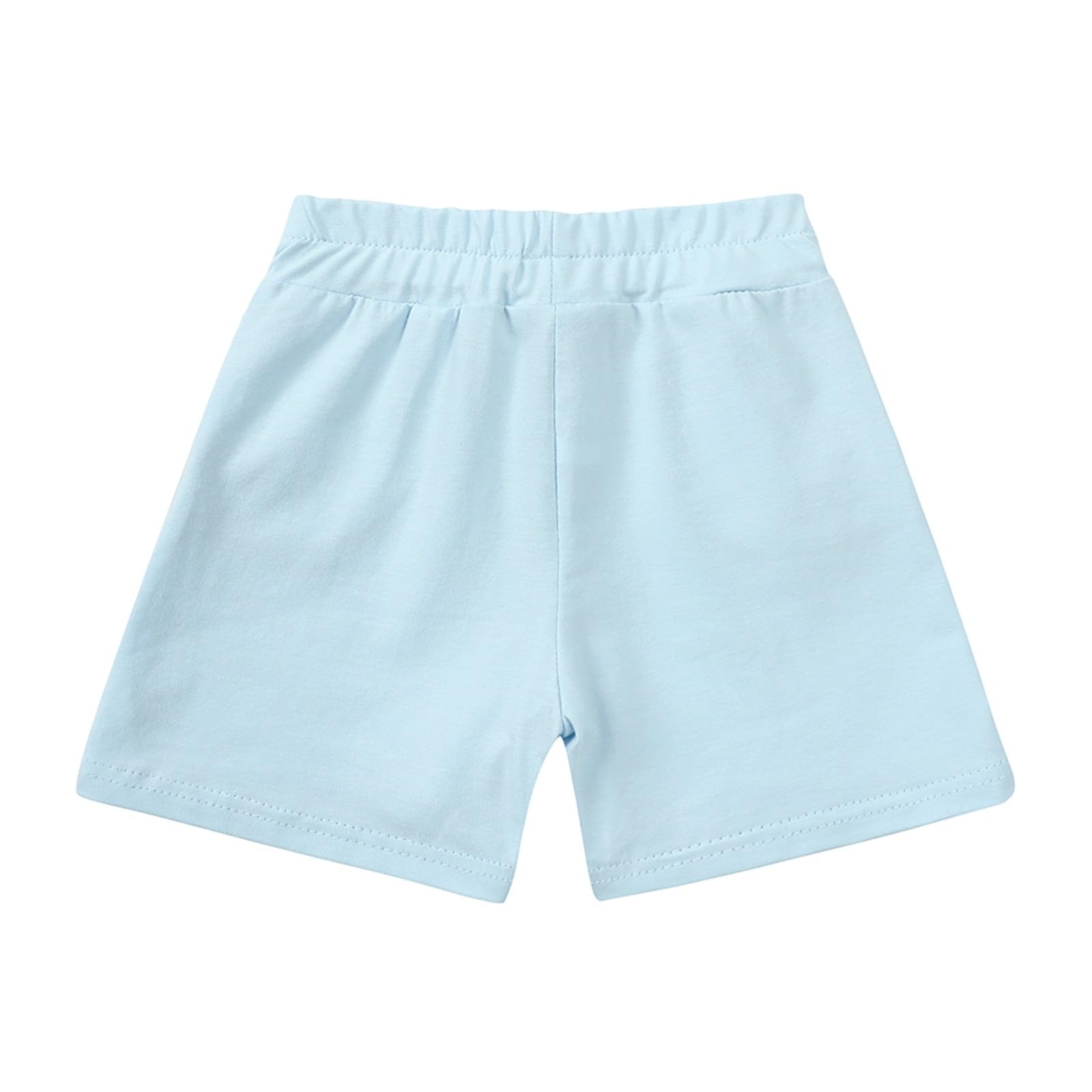 Générique Lot De 2 Ensemble Short Enfant Garçon Solide Tee Shirt à Manches Courtes et Short Confortable Survêtements D'été 2 Pièces Respirant Tenue Sport pour Les Activités Sportives