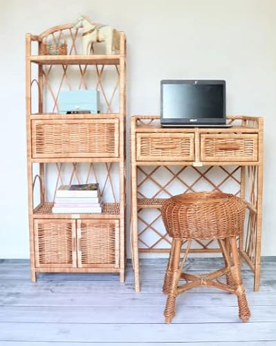 Wicker Bookcase Handmade In Poland #TOP3