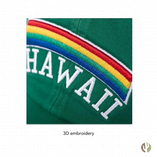 Gorra ajustable bordada University of Hawaii miniatura 5