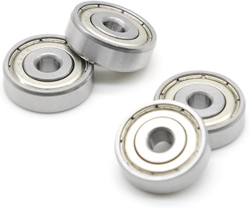 5PCS (ABEC-7) 63ZZ Bearing 7x26x9mm 637ZZ Deep Groove Steel Sealed Ball Bearings Steel
