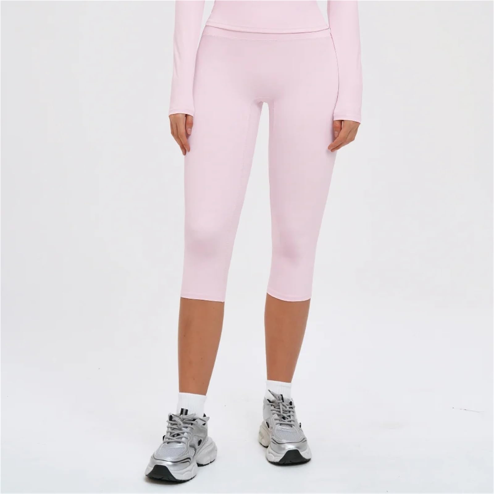 Mallas Piratas Mujer Pantalones De Yoga De Cintura Alta