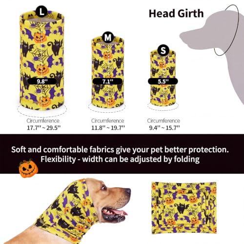 Image of Nanaki Halloween Dog Calming Hoodie Dog Hematoma Ear Wraps for Dogs
