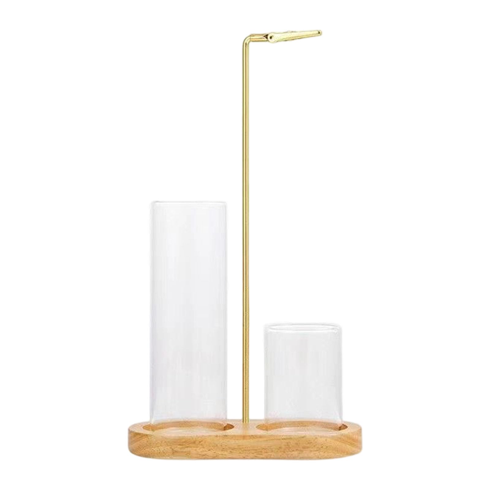 Glass Ashes Catcher Incenses Burners Vertical Anti Ashes Flying Holder with Glass Cup for Relaxation Catcher Incenses Stick Burners