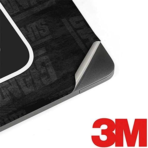 Skinit Decal Laptop Skin Compatible with MacBook Pro 15-inch with Touch Bar (2016-19) - Officially Licensed NFL New York Giants Black & White Design