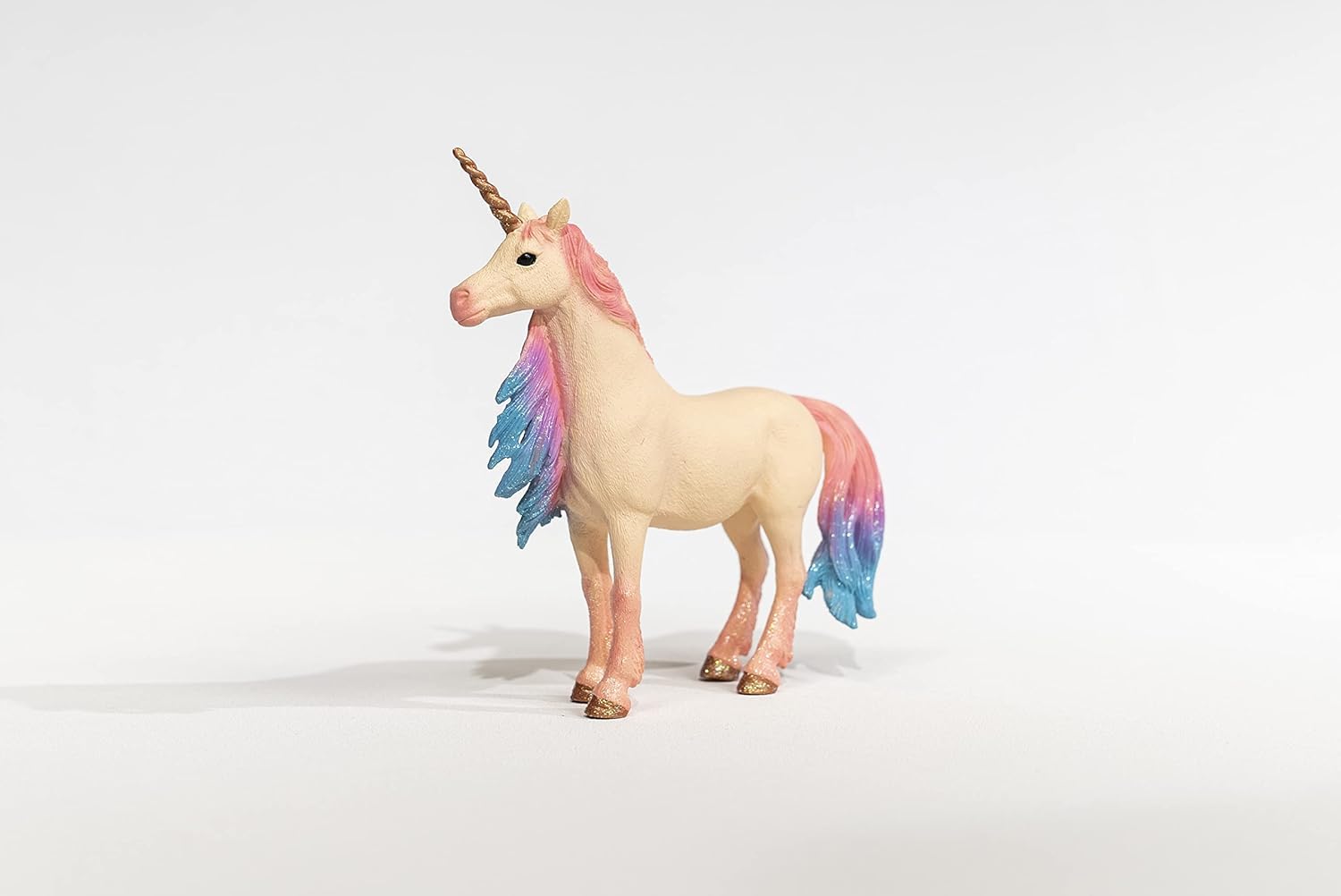 Schleich BAYALA | Yegua Unicornio Marshmallow 70723 | Figura Detallada y fantástica | Gran Regalo para niñas y niños | Figura de colección | Juguete a Partir de 5 años | 13 x 4 x 13 cm
