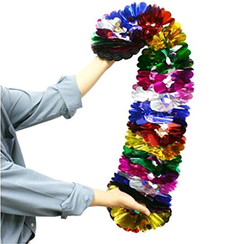 SUMAG Magic Trick Prop - Flower Waterfall (Large) - Magic Tricks - Stage Gimmick - Comedy Accessories - Adults - 2.4m x 23cm - Paper - Unisex - No Batteries Required
