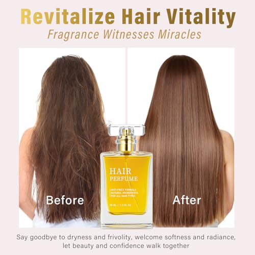 Hair Perfume for Women - Long-Lasting Floral Fruity Fragrance, Moisturizing Hair Mist to Reduce Frizz, Alcohol-Free Hair Perfume for Daily Use - Image 6