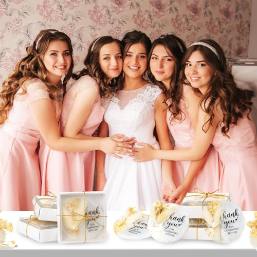 Imanes Decorativos Redondos de Resina para Boda 50 Pcs miniatura 7