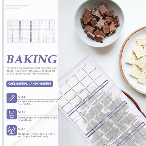 Moule chocolat plastique flexible contre les bonbons brisés - 6