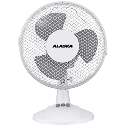 Tischventilator DF 2309 | Ø 23 cm | 2 Stufen | Oszillation | 3 Flügel | 30 Watt | Variabler Neigungswinkel bis 24 Grad | leiser Betrieb Cover