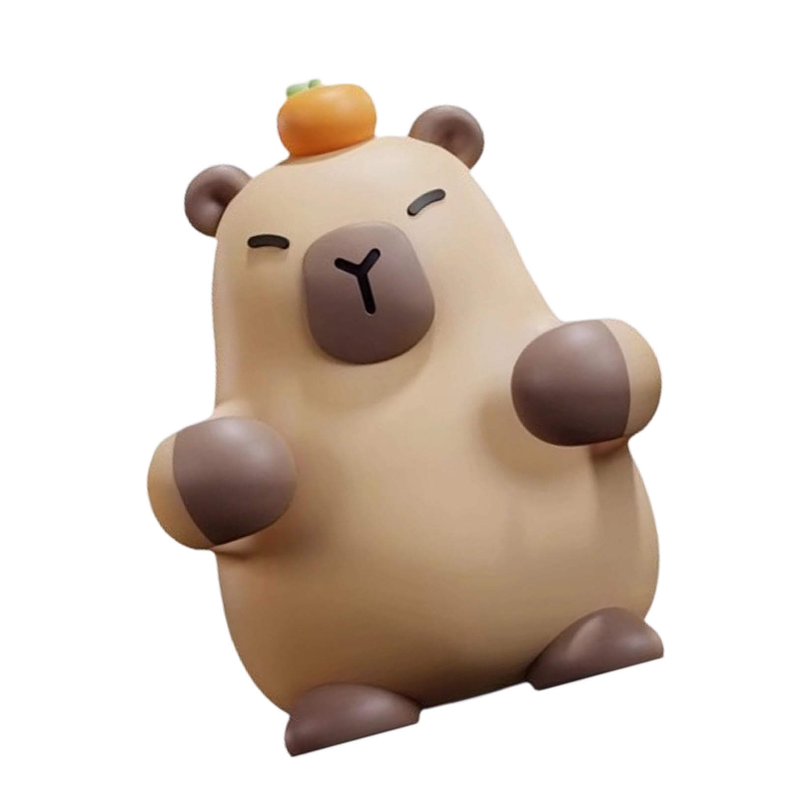 hogtnd Toothbrush Holder Wall Mounted Cartoon Capybaras Design Rack for Family Bathroom Organization Practical Use Capybaras