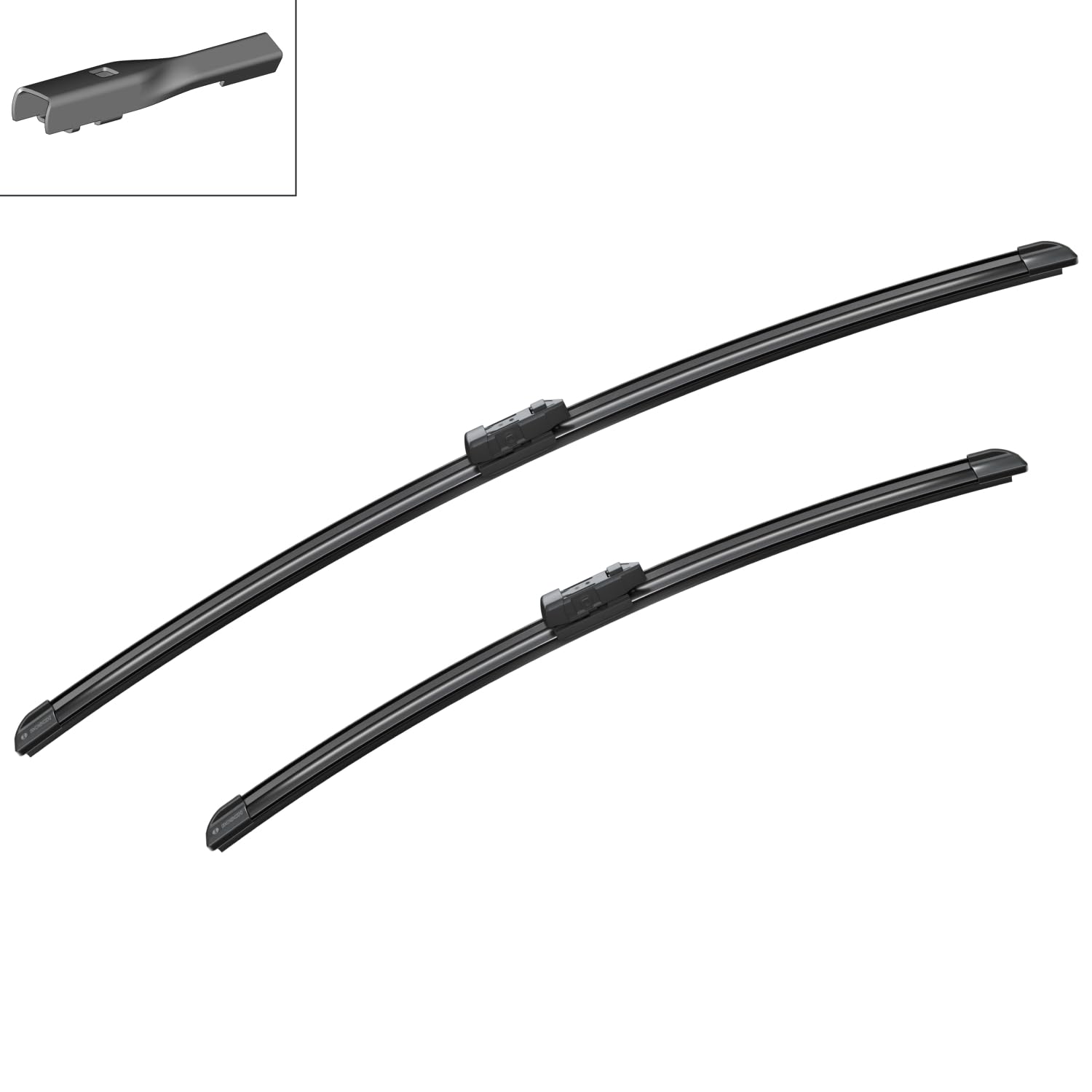 Tergicristalli Bosch Aerotwin A621S, Lunghezza 650mm/500mm, 1 set per parabrezza anteriore