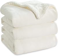 Vista 40 de Bedsure GentleSoft Manta Throw de Vellón Sherpa Tamaño Twin para Sofá - Manta Gruesa y Cálida Regalos para Mujeres y Niñas, Manta de Navidad Twin
