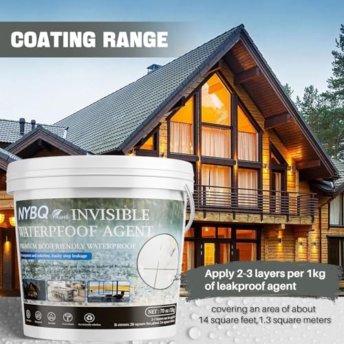 Image of Waterproof Sealant 70oz, Invisible Waterproof Anti-Leaking Sealant Agent