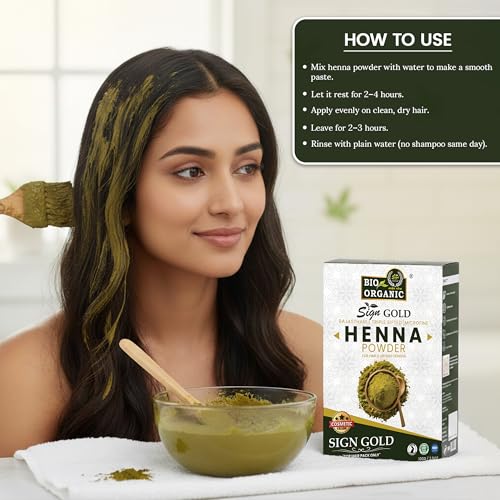 Image of Natural Henna and Indigo Powder Combo for Hair Black 200g | Ayurvedic Herbal Haircare Products for Natural Hair Coloring, Conditioning, & Healthy Shiny Hair