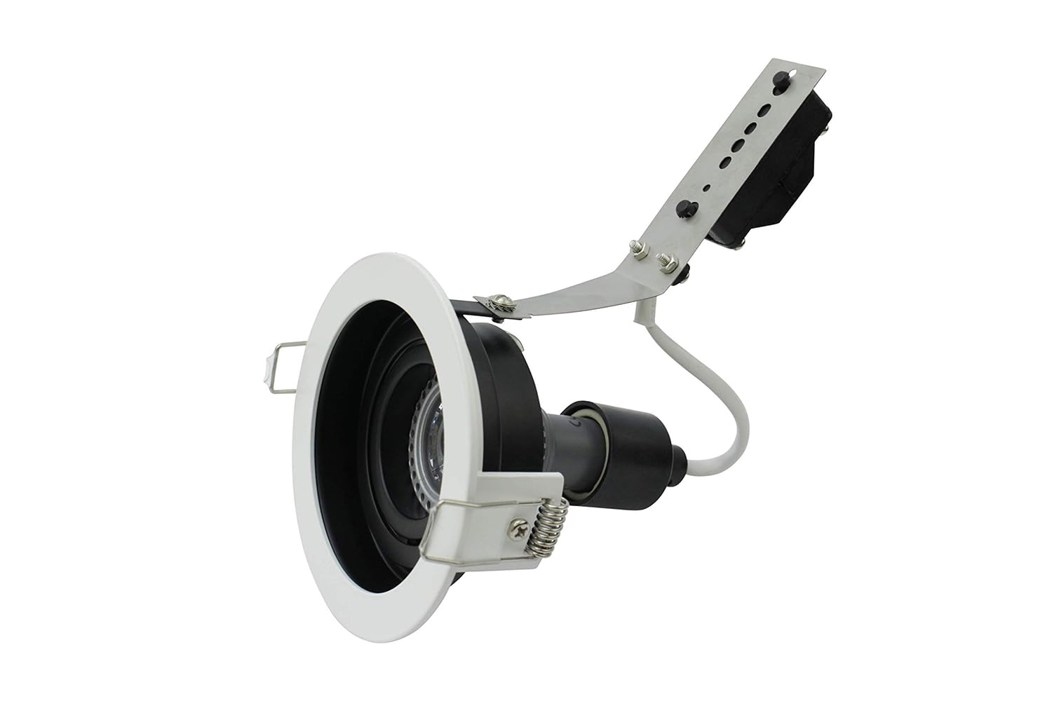 Foco LED empotrable redondo ultraplano, luz blanca cálida, 3000 K, IP20, juego de 10 unidades