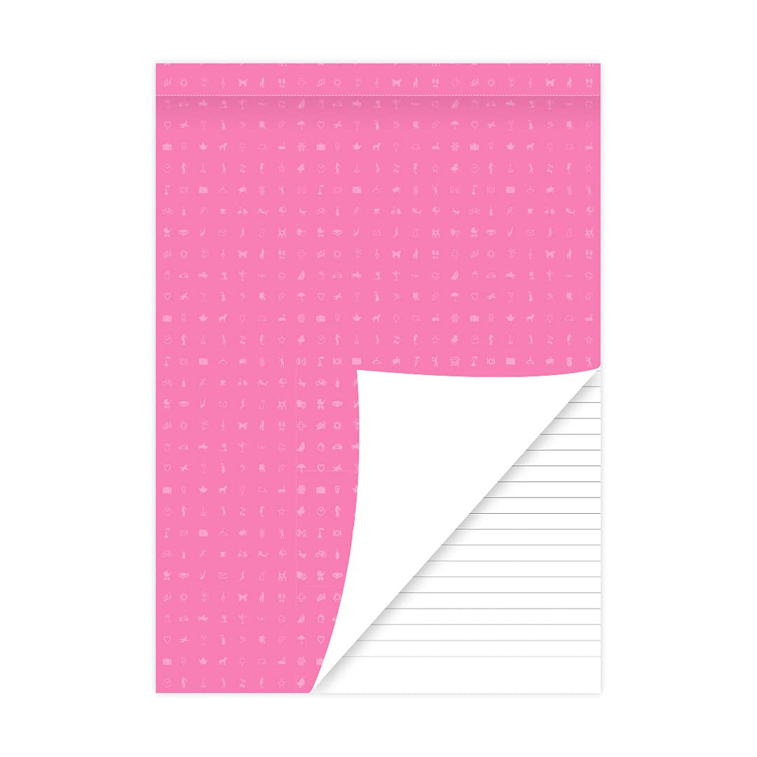 Filofax A5 organiser perforated notepad - ruled,White