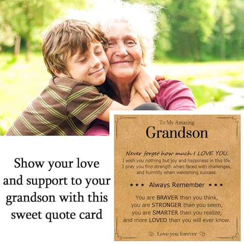 Gifts for Dad Son Grandson Boyfriend Husband, Cool Infinity Leather Bracelet for Him Birthday Christmas Anniversary Valentine's Day Present Ideas for Men2