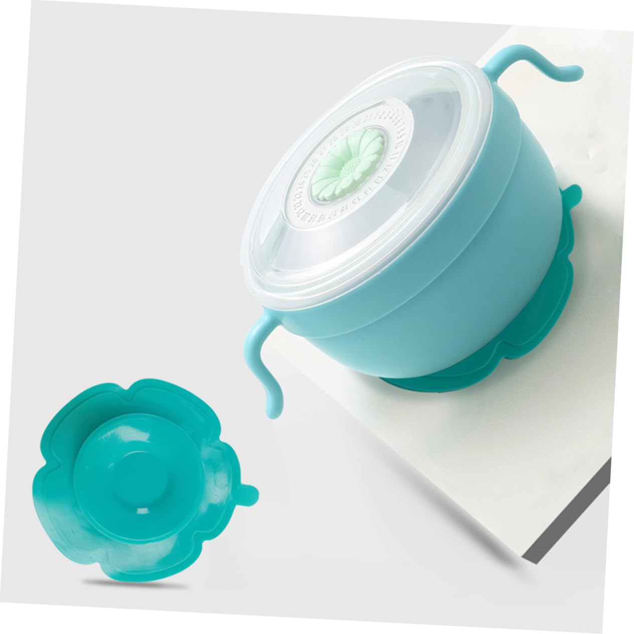 VANZACK 6pcs Kids Dish Set Suction Cups Toddler Plate Bowl Baby Food Mat Baby Bowls Toddler Tableware Sucker