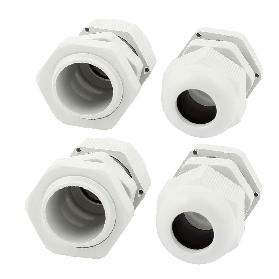 X-DREE PG11 Strain Relief Cord Grip Cable Glands 4Pcs for 5-10mm Dia Cable(Pressacavo PG11 pressacavo per cavo 4Pcs per cavo dia 5-10mm
