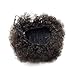 VGTE Synthetic Curly Hair Ponytail African American Short Afro Kinky Curly Wrap Synthetic Drawstring Puff Ponytail Hair Extensions Wig with Clips