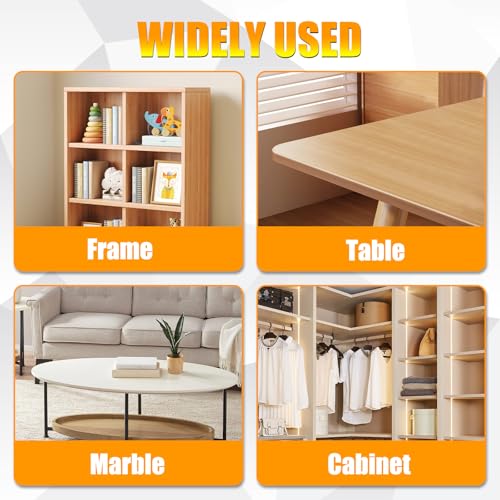 Image of U-Shape Flexible Edge Protector Banding, 0.6 inch x 20ft Self Adhesive Veneer Edging Trim for Desk, Cabinet, Table, Shelves - Furniture Restoration, Decorative TPE Edge Strip (Black)