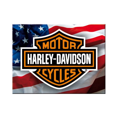 HARLEY-DAVIDSON Magnet Metal USA Cover