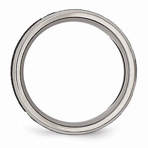 Jewelry Pilot 8Mm Beveled Edge Laser Engraved Celtic Weave Cross Titanium Wedding Band - Size 11 #TOP1