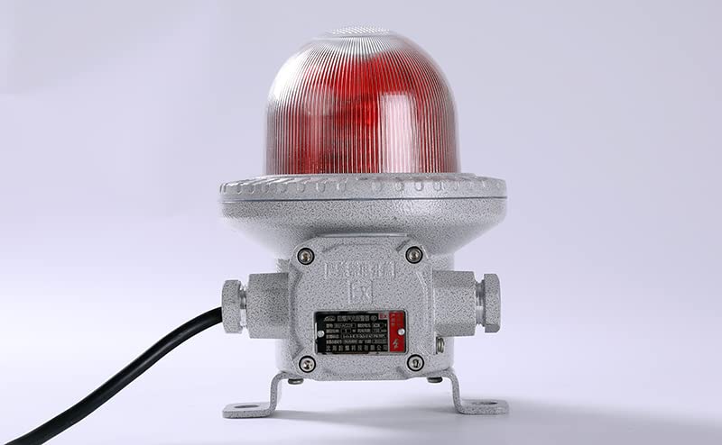 shenhai Hazardous Area 90Db 120Db Explosion Proof Audible and Visual Alarm Lamp Explosion Proof Warning Light DC24V