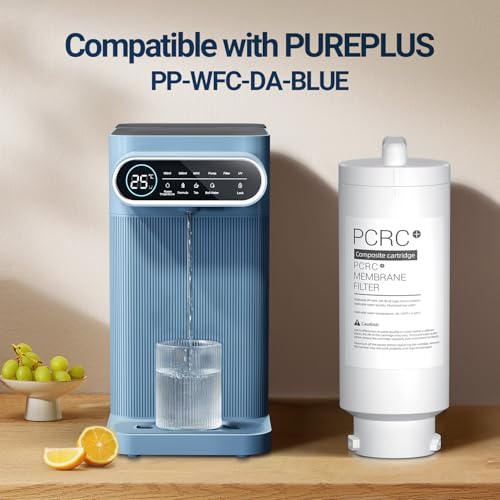 Repuesto de filtro de ósmosis inversa PCRC para sistema PP-WFC-DA-BLUE de encimera 3