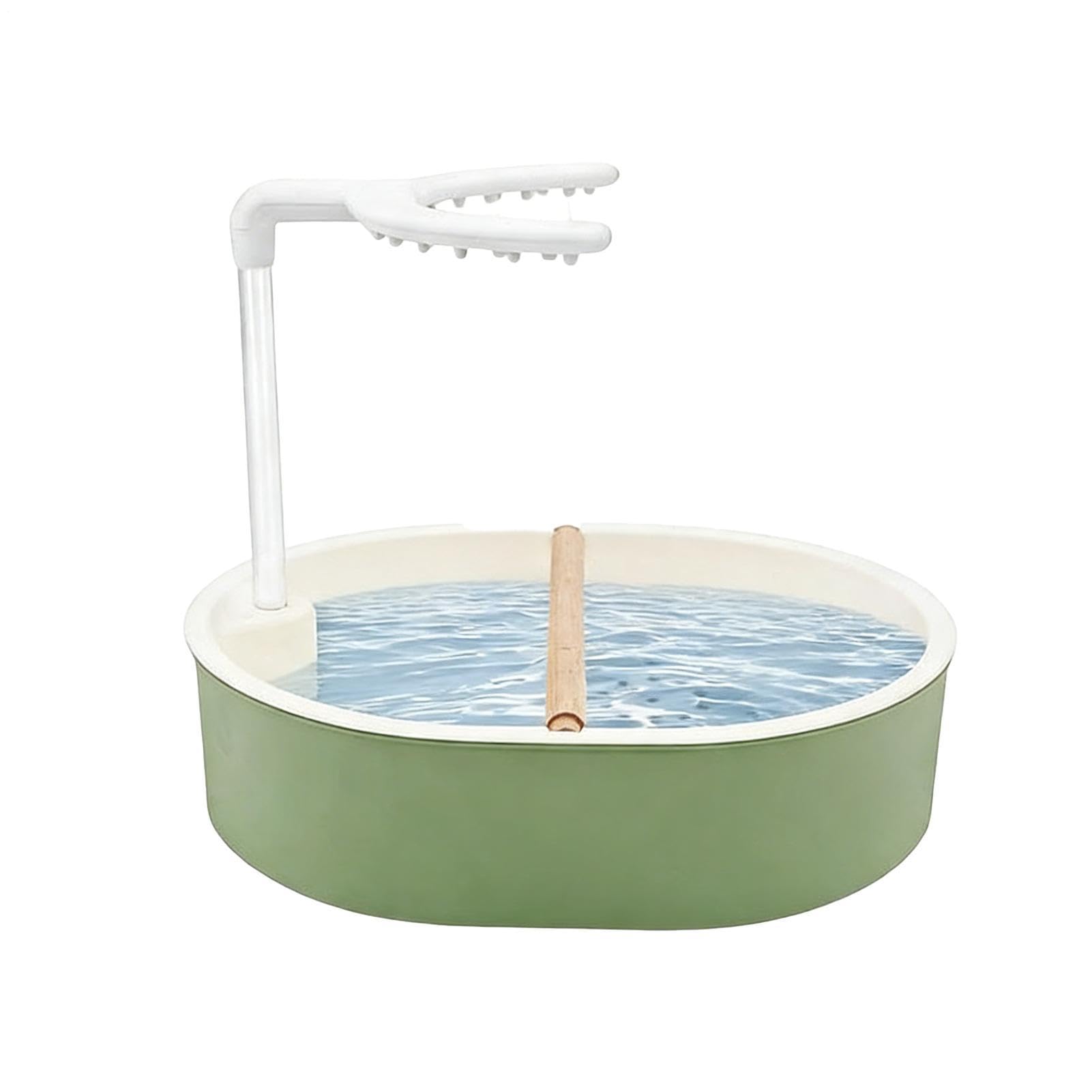 Bebedero para Jaula de Pájaro,Fuente Automática con Alimentación USB,Ducha para Periquitos, Cotilas, Agapornis, Cacatúa, Loros Grises Africanos - para Jaula Interior: Periquitos, Agapornis, Ninfas, Ca — view 9