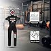 PGS Leather Grappling Dummy for Judo Karate Jiu-Jitsu Martial Arts Punching Bag for Wrestling Training Without Stand and Hanging Hook – UNFILLED (6FT - 70