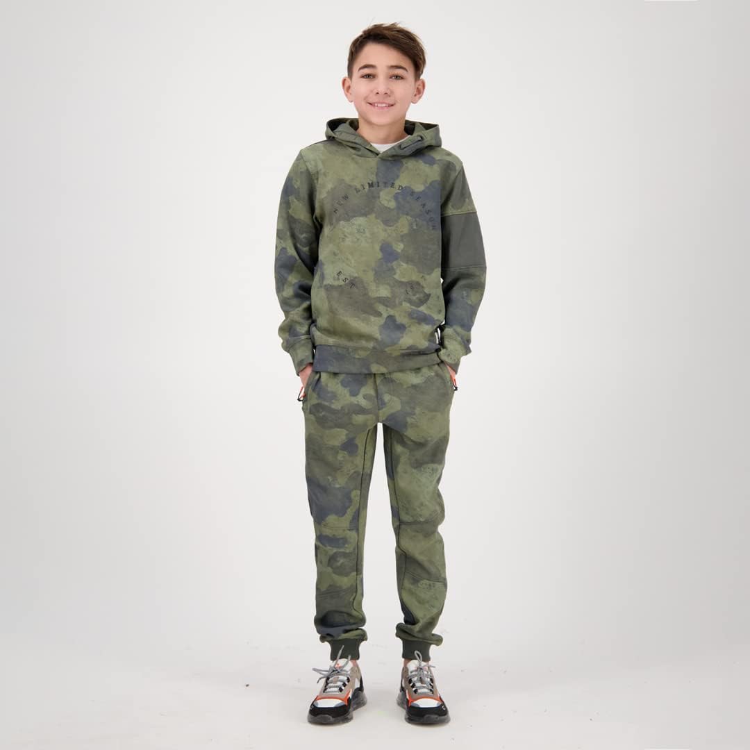 Vingino Jungen Kapuzenpullover - Ocart Design In Dunkelblau