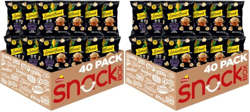 Smartfood Sweet &amp; Salty Kettle Corn Flavored Popcorn, 0.5 Ounce (Pack of 80)