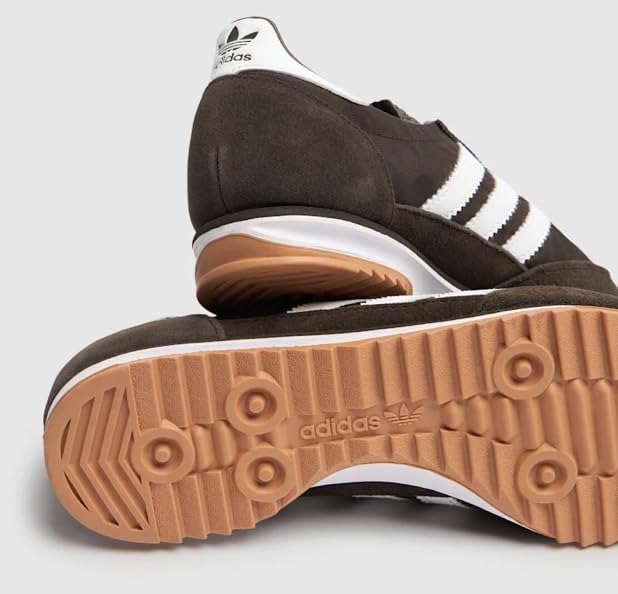 Adidas Originals SL 72 Womens Shoes (Dark Brown White, 9)3