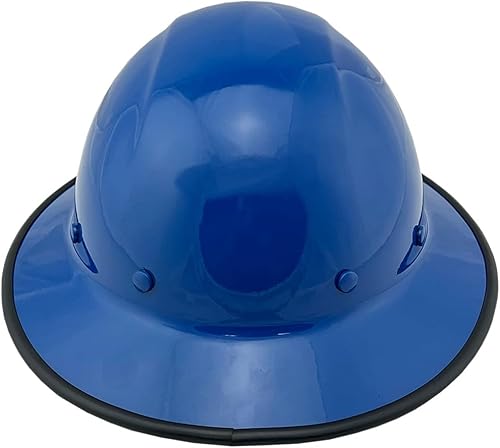 Miniatura 5 de Wolfjaw - Casco duro de fibra de vidrio de ala completa con suspensión de trinquete de 8 puntos, añade bordes y bolsa