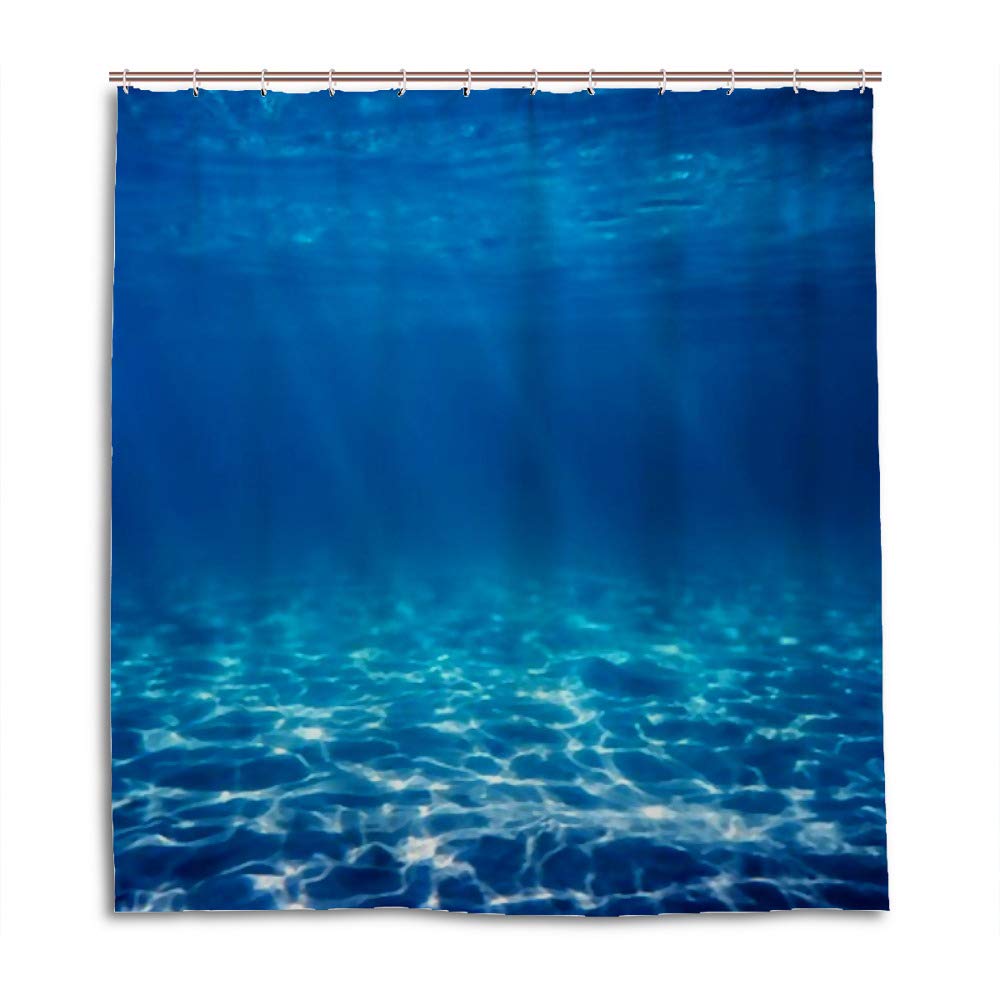 Rideau de douche imperméable CHEHONG anti-éclaboussure en polyester 66x72