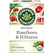 Traditional Medicinals Organic Hawthorn with Hibiscus Tea (formerly Heart tea), 16 Tea Bags