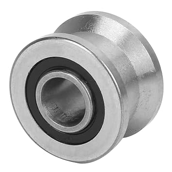 Track Rollers Bearing, Corrosion Resistant U Groove High Hardness Stainless Durable T22 Bearing Wide Use for Photographic Equipment